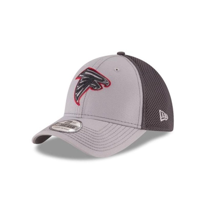 Sapca New Era Atlanta Falcons NFL Grayed Out 39THIRTY Stretch Fit - Gri